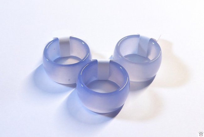 Achat-Ring in violett